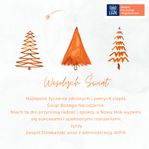 Wesołych świąt życzy WPIK!