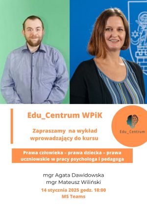 Prawa człowieka – prawa dziecka – prawa uczniowskie w pracy psychologa i pedagoga